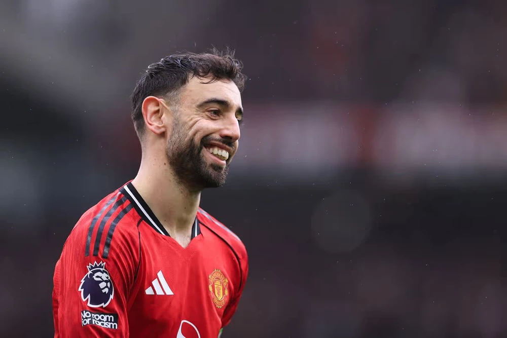Bruno Fernandes là linh hồn của Manchester United. ẢNH: MIRROR/GETTY bruno-fernandes.jpg