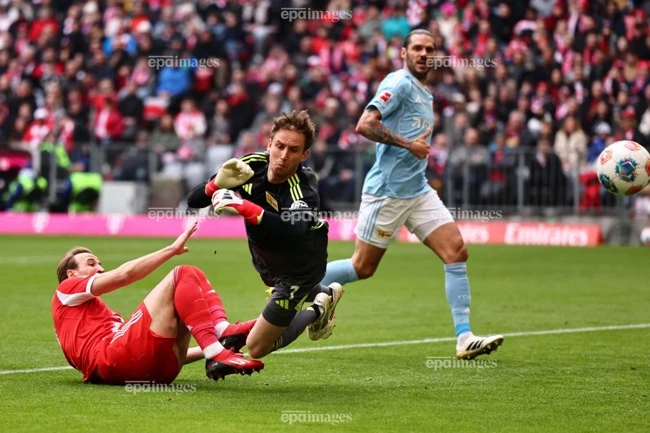 Harry Kane chưa chắc ra sân cho Bayern Munich ở Bernabeu. Ảnh: EPA. real-madrid-khung-hoang-van-dam-choi-tay-doi-bayern-munich (3).jpg