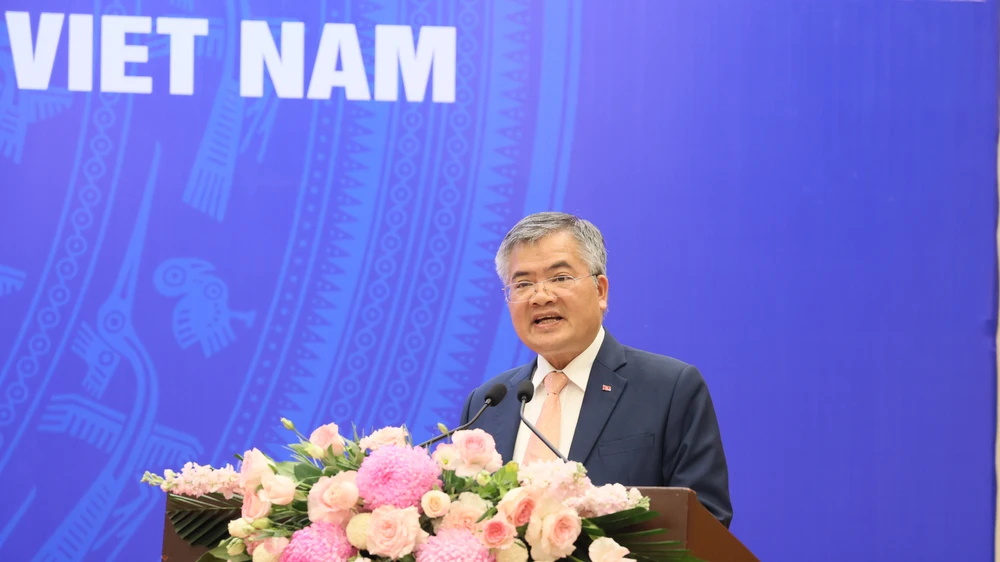 Ông Cấn Đình Tài, Phó Chủ nhiệm Văn phòng Chủ tịch nước công bố Quyết định về đặc xá năm 2026 của Chủ tịch nước. Ong-Can-Dinh-Tai.jpg