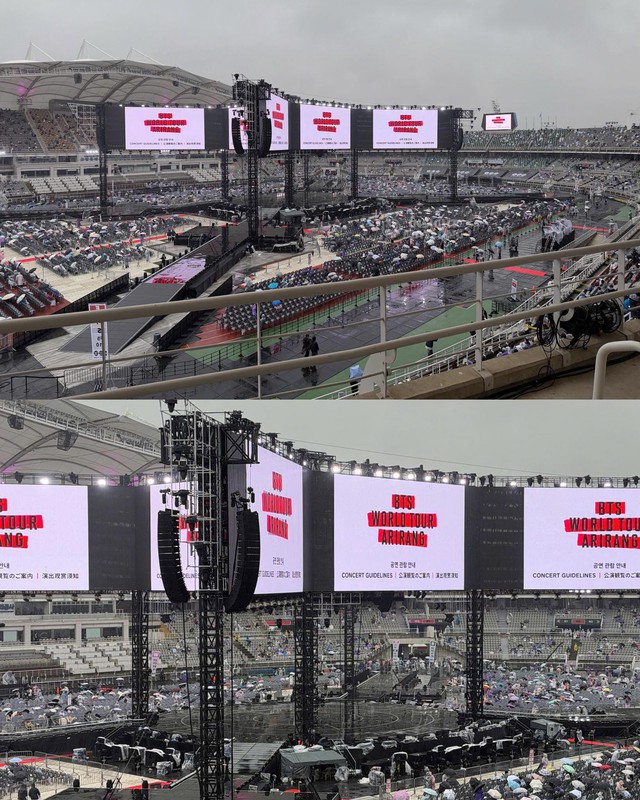 BTS "hóa thần", đội cả cơn mưa lớn mở màn World Tour lớn nhất lịch sử! 5 BTS