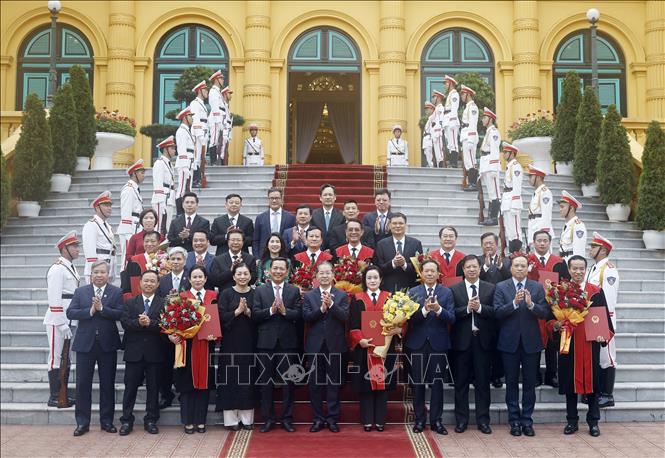 Tổng Bí thư Tô Lâm trao quyết định bổ nhiệm Thẩm phán Tòa án nhân dân tối cao 2026 - Ảnh 8.