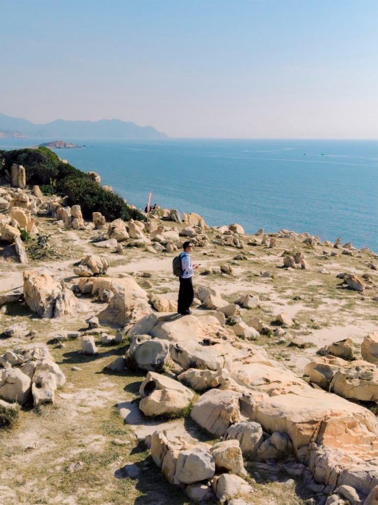 Ngắm công viên đá nghìn hình thù ở ven biển Ninh Thuận 4 Ngắm công viên đá nghìn hình thù ở ven biển Ninh Thuận - 3