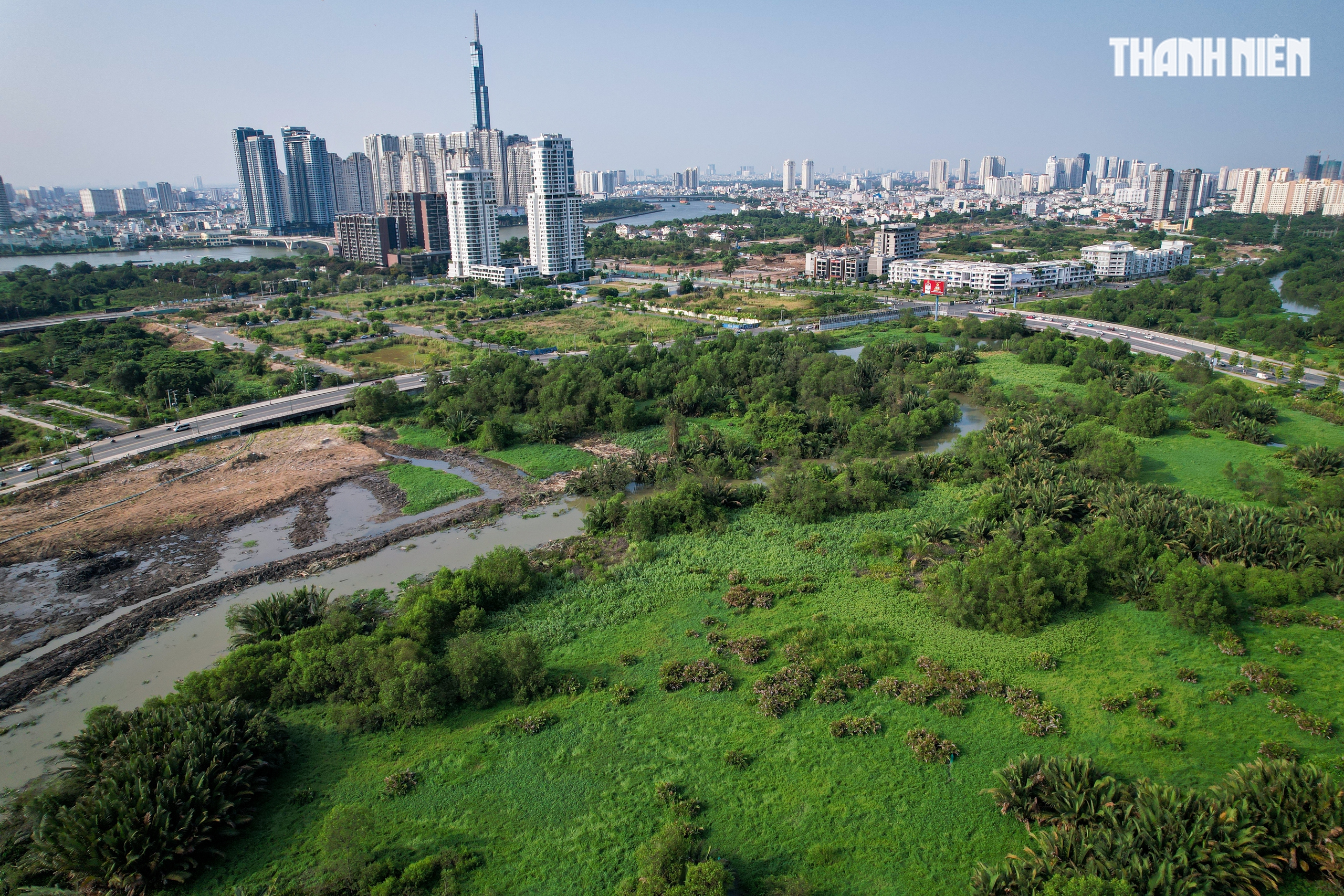 Toàn cảnh khu đất 33 ha ở Thủ Thiêm sẽ thành trung tâm hành chính mới- Ảnh 2.