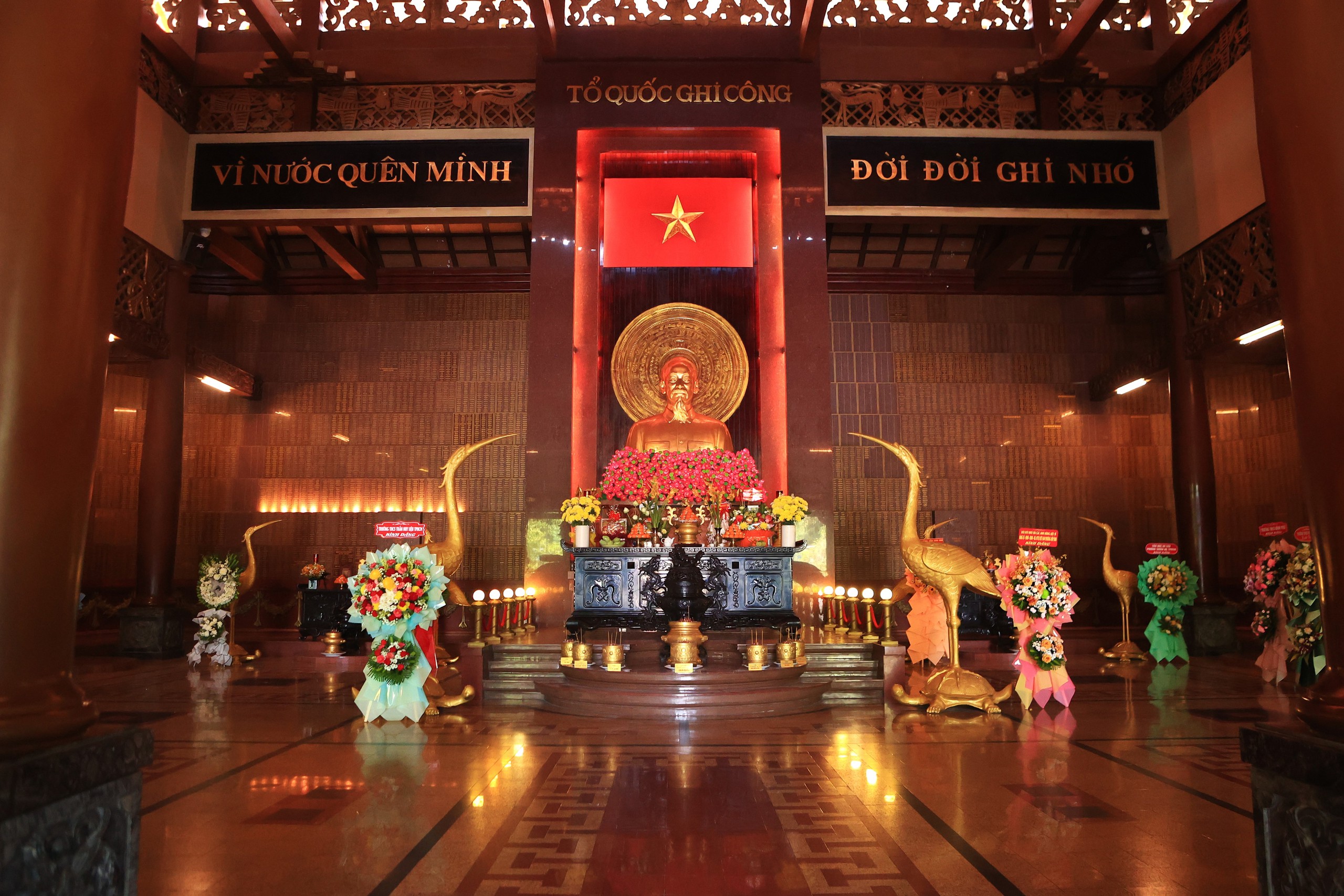 Giải mã kiến trúc ngôi đền tưởng niệm liệt sĩ lớn nhất Việt Nam- Ảnh 6.