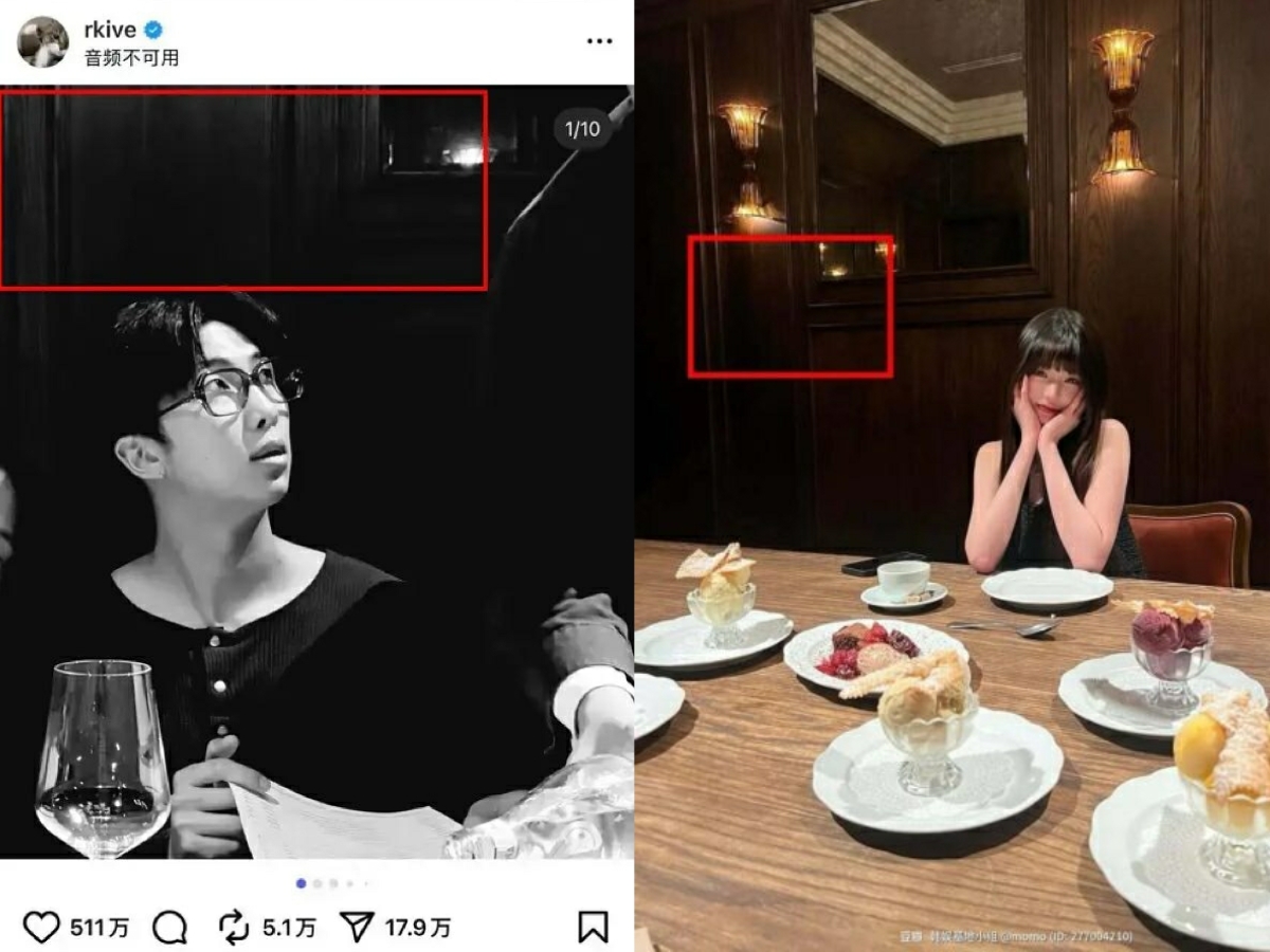 Rổ bằng chứng V (BTS) hẹn hò Jang Won Young kém 9 tuổi, showbiz xuất hiện cặp đôi đẹp nhất mọi thời đại?- Ảnh 6.