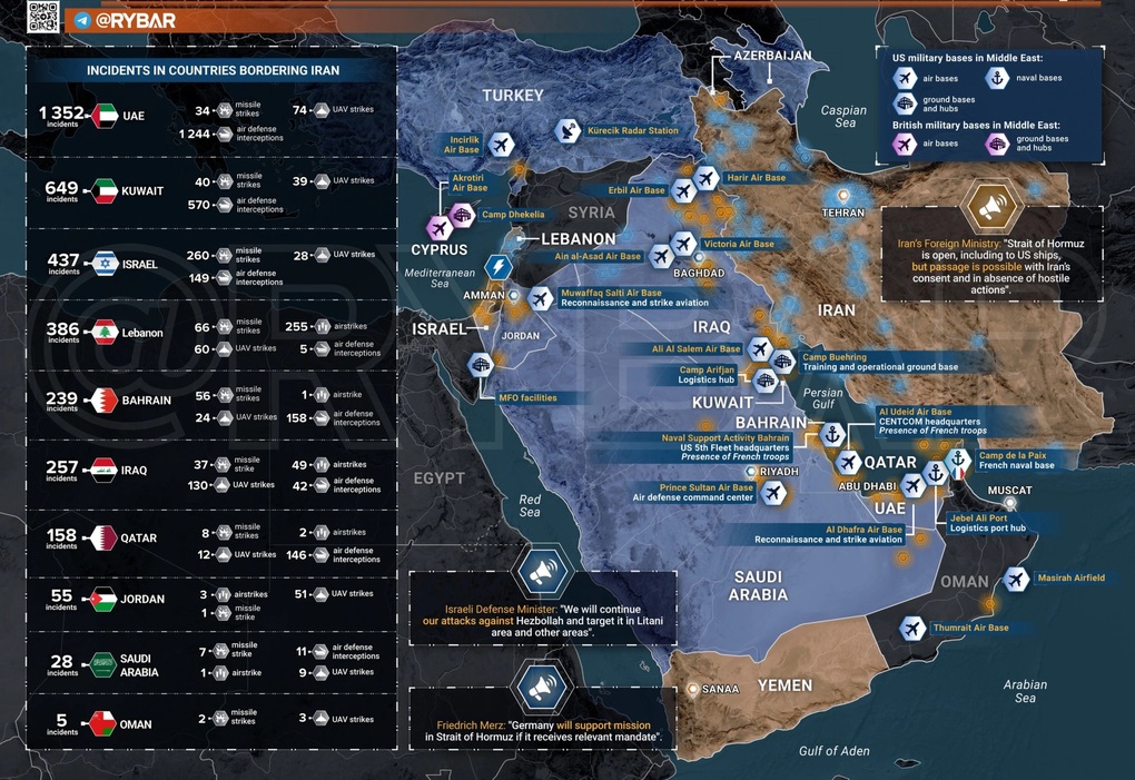 Toàn cảnh xung đột Trung Đông: Israel báo động khẩn, phòng không khai hỏa - 3