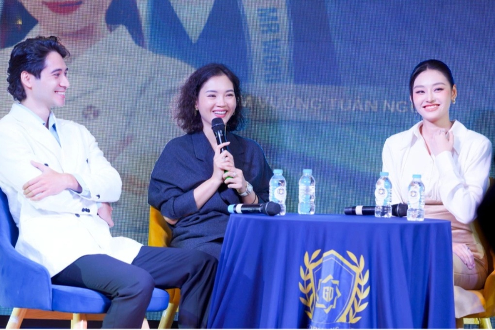 Hoa hậu Yến Nhi chia sẻ với sinh viên áp lực của nghề vạn người mê - 3