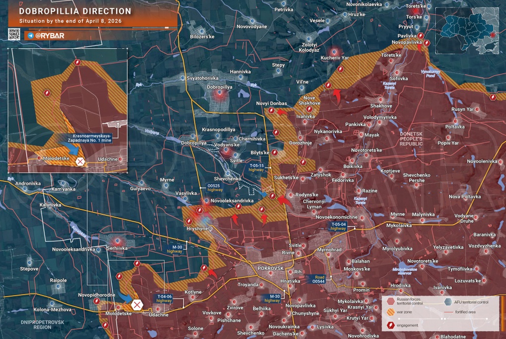 Chiến sự Ukraine 9/4: Dấu hiệu lạ dọc toàn bộ chiến tuyến, chờ đón bất ngờ - 4