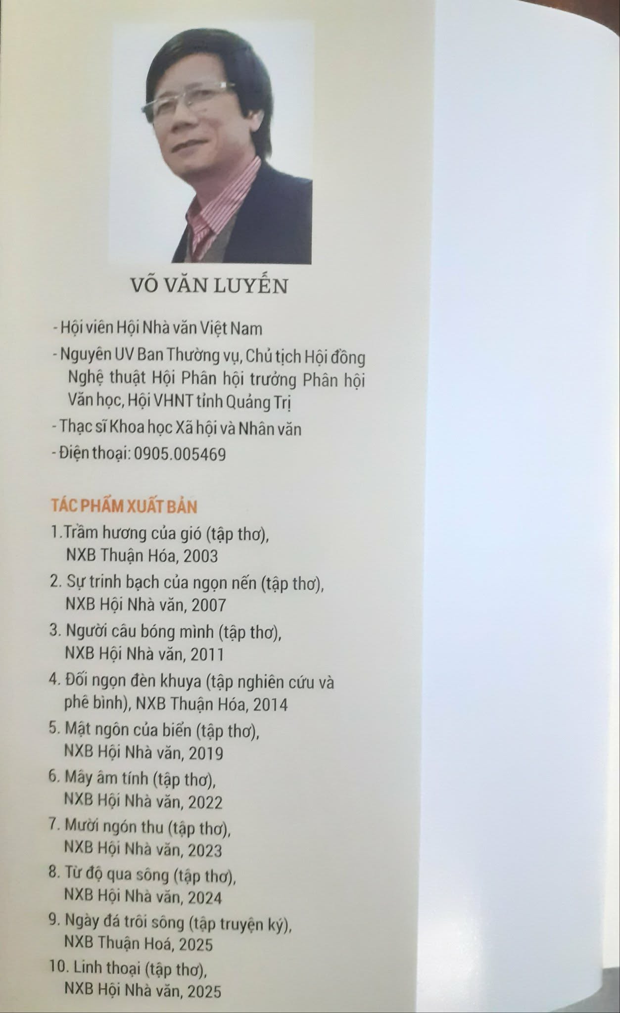 ‘Nợ’ thơ qua ‘Linh thoại’ của Võ Văn Luyến - Ảnh 2.