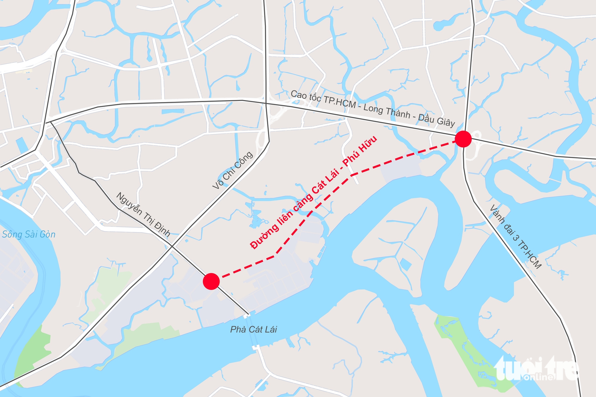 Hiện trạng khu vực làm đường hơn 8.700 tỉ đồng kết nối cảng Cát Lái và Phú Hữu 7 cát lái - Ảnh 11.