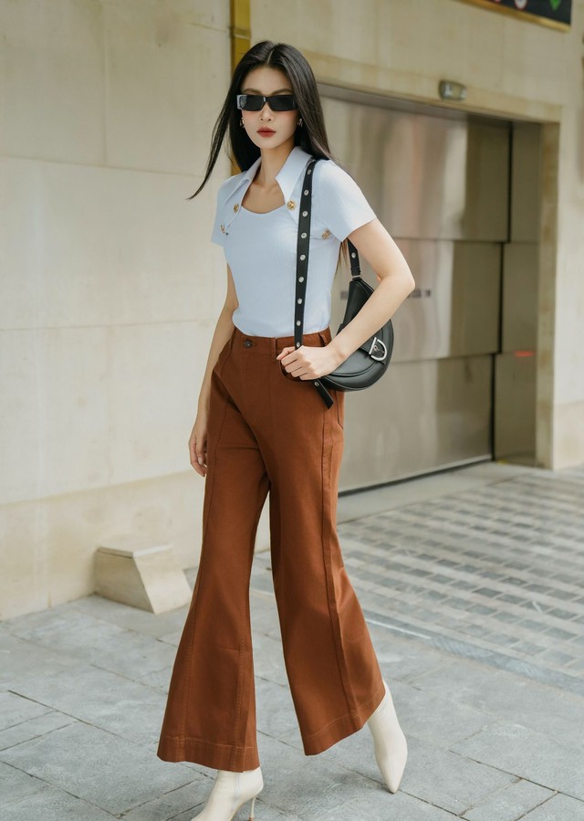 Bản phối nâu - trắng cho ngày nắng chiếm trọn mọi ánh nhìn - Ảnh 2.