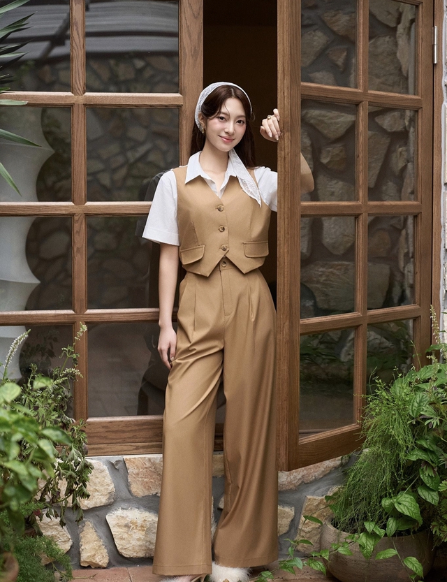 Bản phối nâu - trắng cho ngày nắng chiếm trọn mọi ánh nhìn - Ảnh 6.