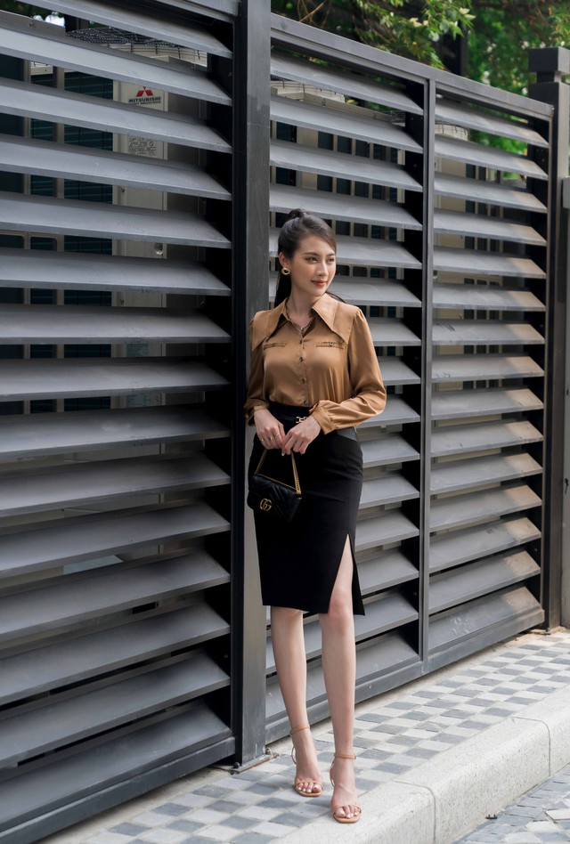 Bản phối nâu - trắng cho ngày nắng chiếm trọn mọi ánh nhìn - Ảnh 4.