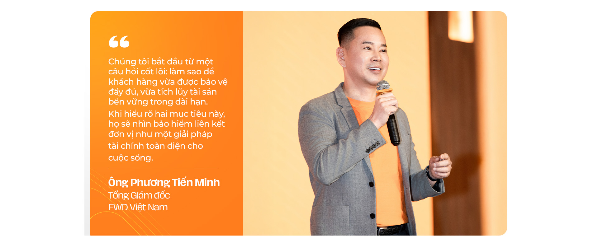 CEO FWD Việt Nam: Đầu tư bền vững cần bắt đầu từ bảo vệ - Ảnh 5. CEO FWD Việt Nam: Đầu tư bền vững cần bắt đầu từ bảo vệ - Ảnh 5.