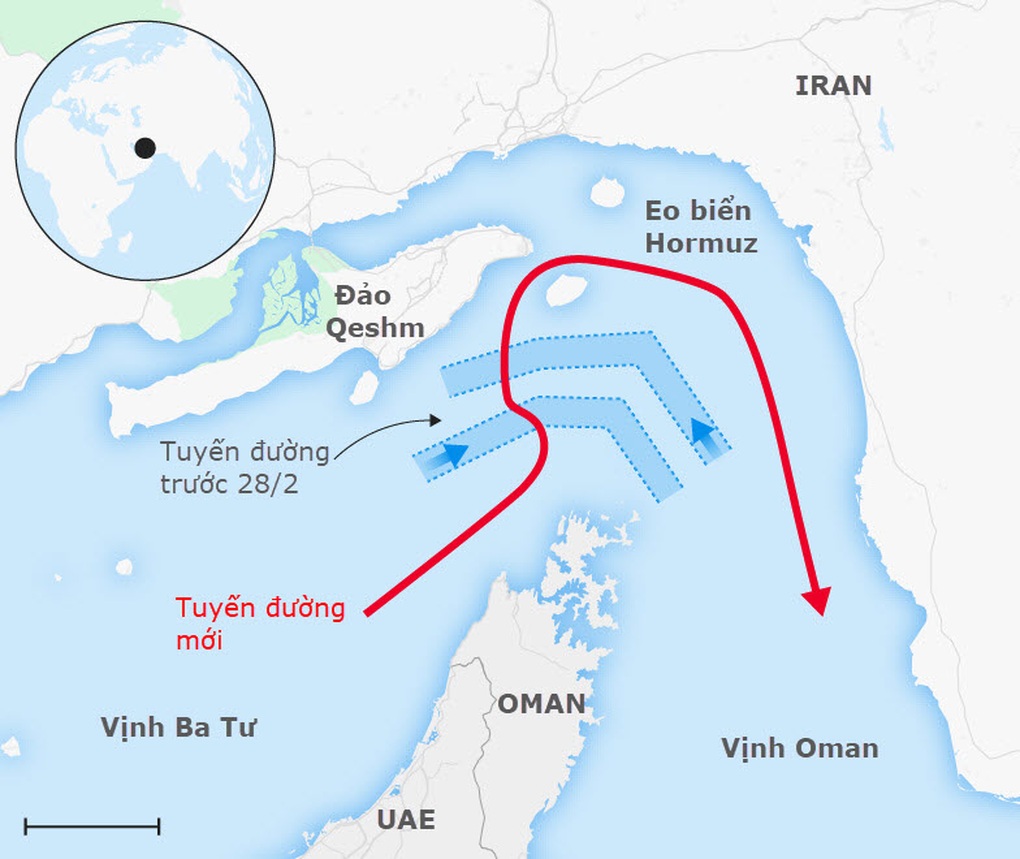 Iran có thể kiếm được bao nhiêu tiền nếu thu phí qua eo biển Hormuz? - 2