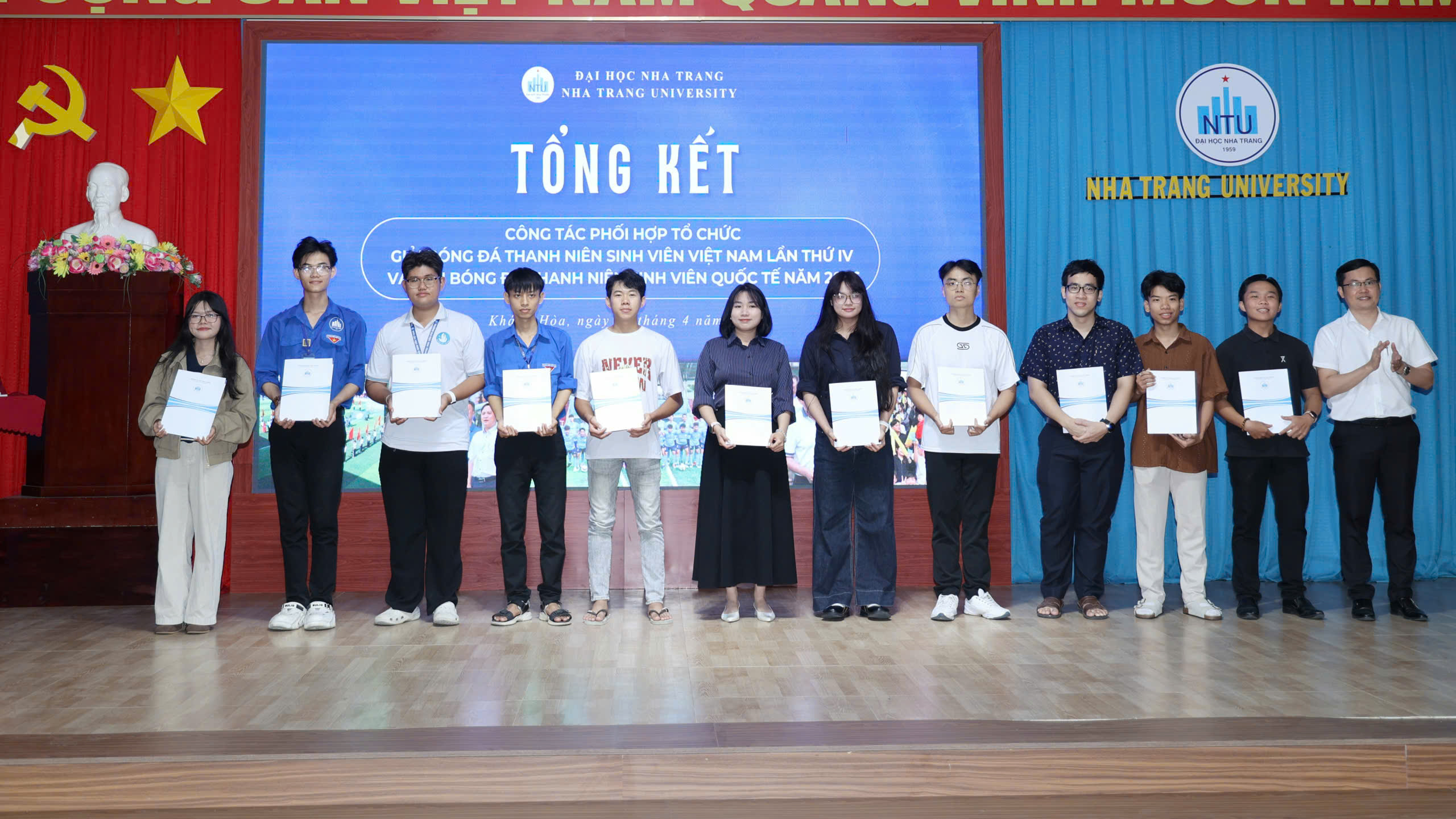 Trường ĐH Nha Trang khép lại giải TNSV THACO cup 2026, ngày tổng kết giàu cảm xúc- Ảnh 2.