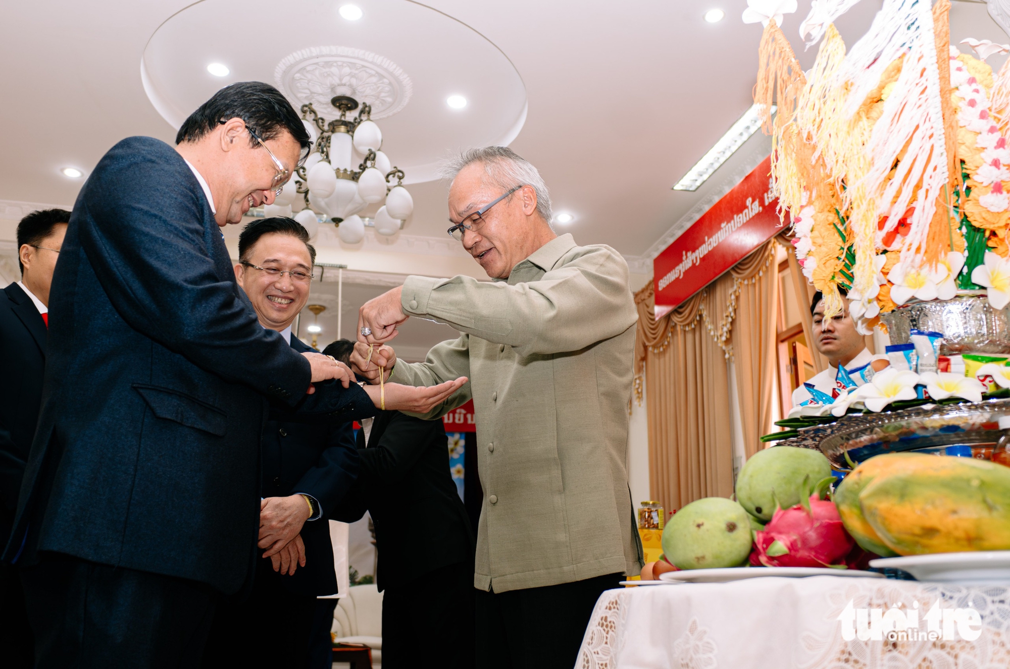 TP.HCM chúc mừng Tết cổ truyền Bunpimay của Lào - Ảnh 5. Lào - Ảnh 5.