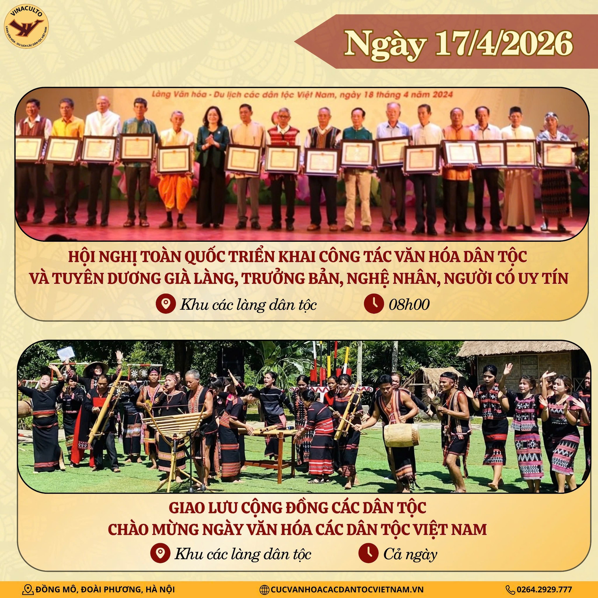 Hơn 300 nghệ nhân hội tụ, 'trình diễn di sản sống' tại Ngày văn hóa Việt Nam- Ảnh 2.