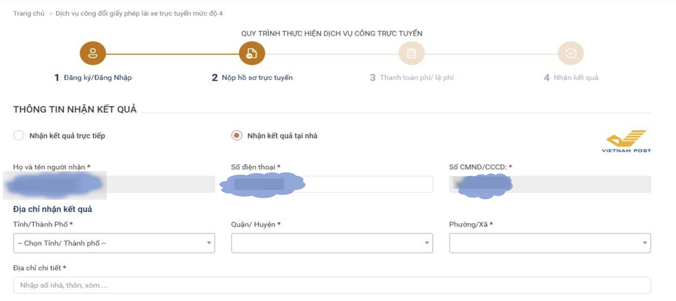 Hướng dẫn cách đổi giấy phép lái xe trực tuyến ngay tại nhà - 9 Hướng dẫn cách đổi giấy phép lái xe trực tuyến ngay tại nhà - 9