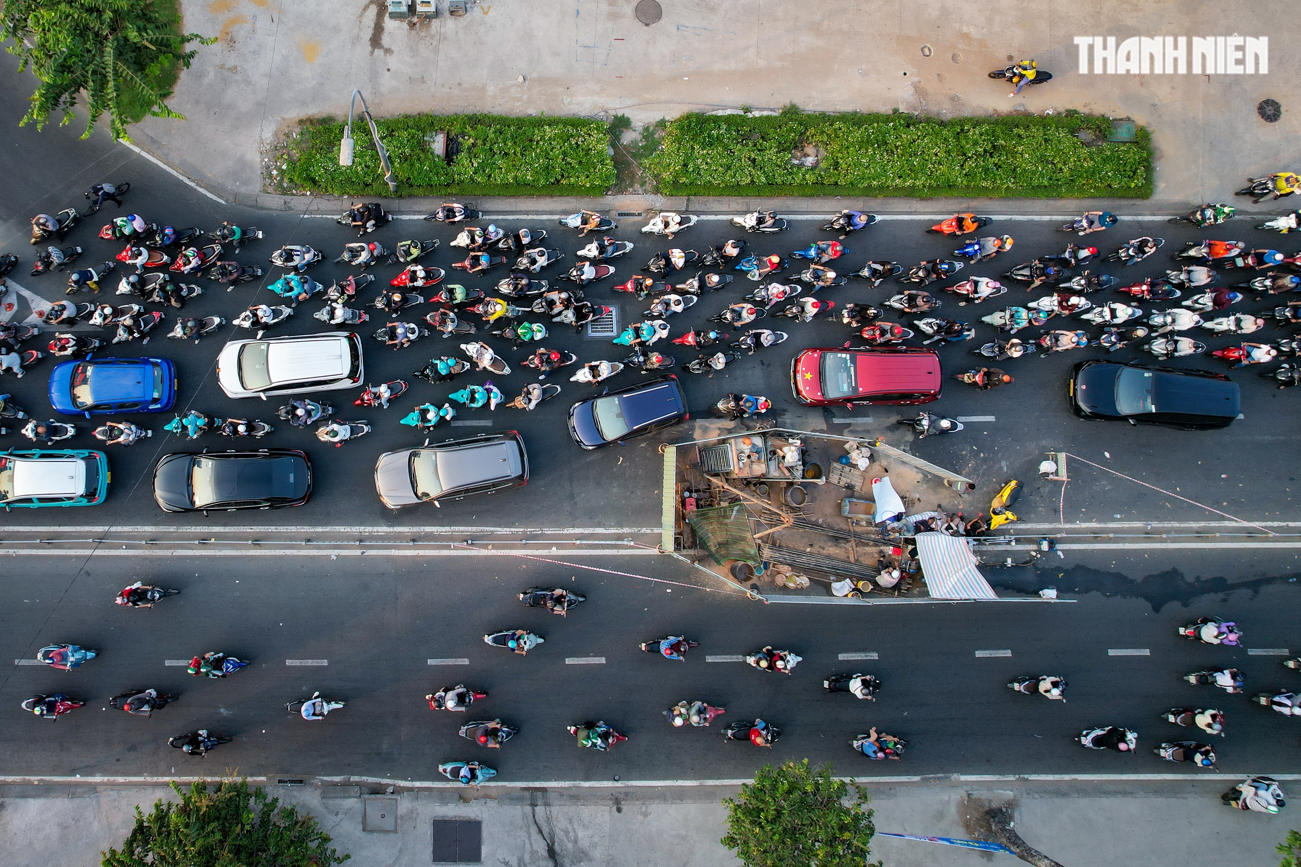 Hàng trăm điểm khoan khảo sát địa chất dọc tuyến metro số 2 tại TP.HCM- Ảnh 12.
