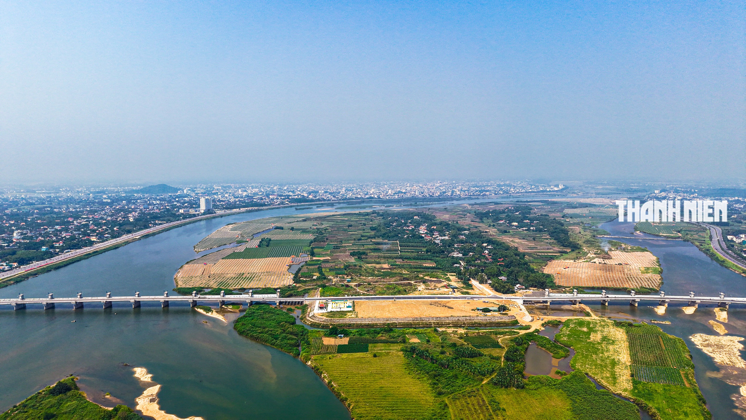 Cận cảnh đập dâng hạ lưu sông Trà Khúc trước ngày vận hành tích nước thử nghiệm- Ảnh 10.