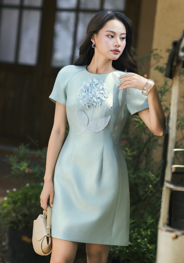 Xanh dương pastel, gam xanh trong trẻo tôn nét dịu dàng ngày nắng- Ảnh 2.