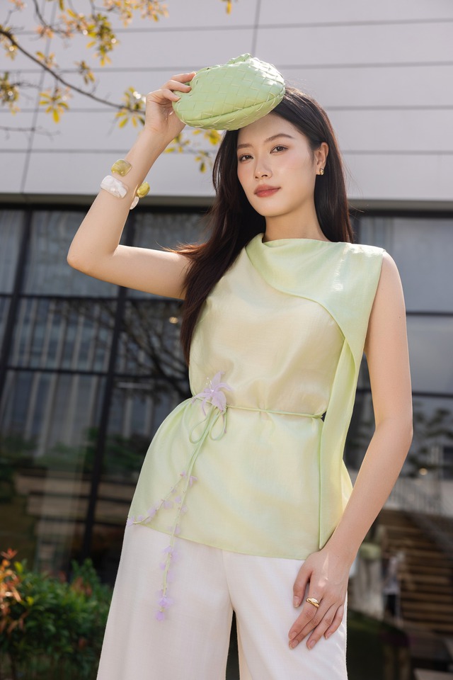 Xanh dương pastel, gam xanh trong trẻo tôn nét dịu dàng ngày nắng- Ảnh 3.