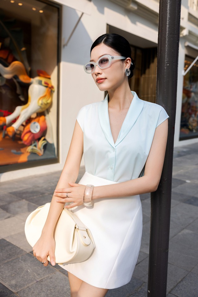 Xanh dương pastel, gam xanh trong trẻo tôn nét dịu dàng ngày nắng- Ảnh 4.