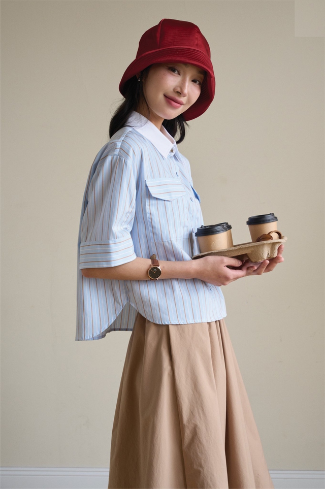 Xanh dương pastel, gam xanh trong trẻo tôn nét dịu dàng ngày nắng- Ảnh 5.