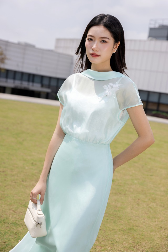 Xanh dương pastel, gam xanh trong trẻo tôn nét dịu dàng ngày nắng- Ảnh 6.