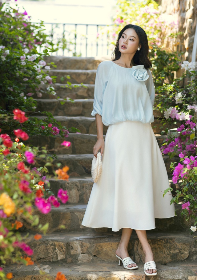 Xanh dương pastel, gam xanh trong trẻo tôn nét dịu dàng ngày nắng- Ảnh 9.