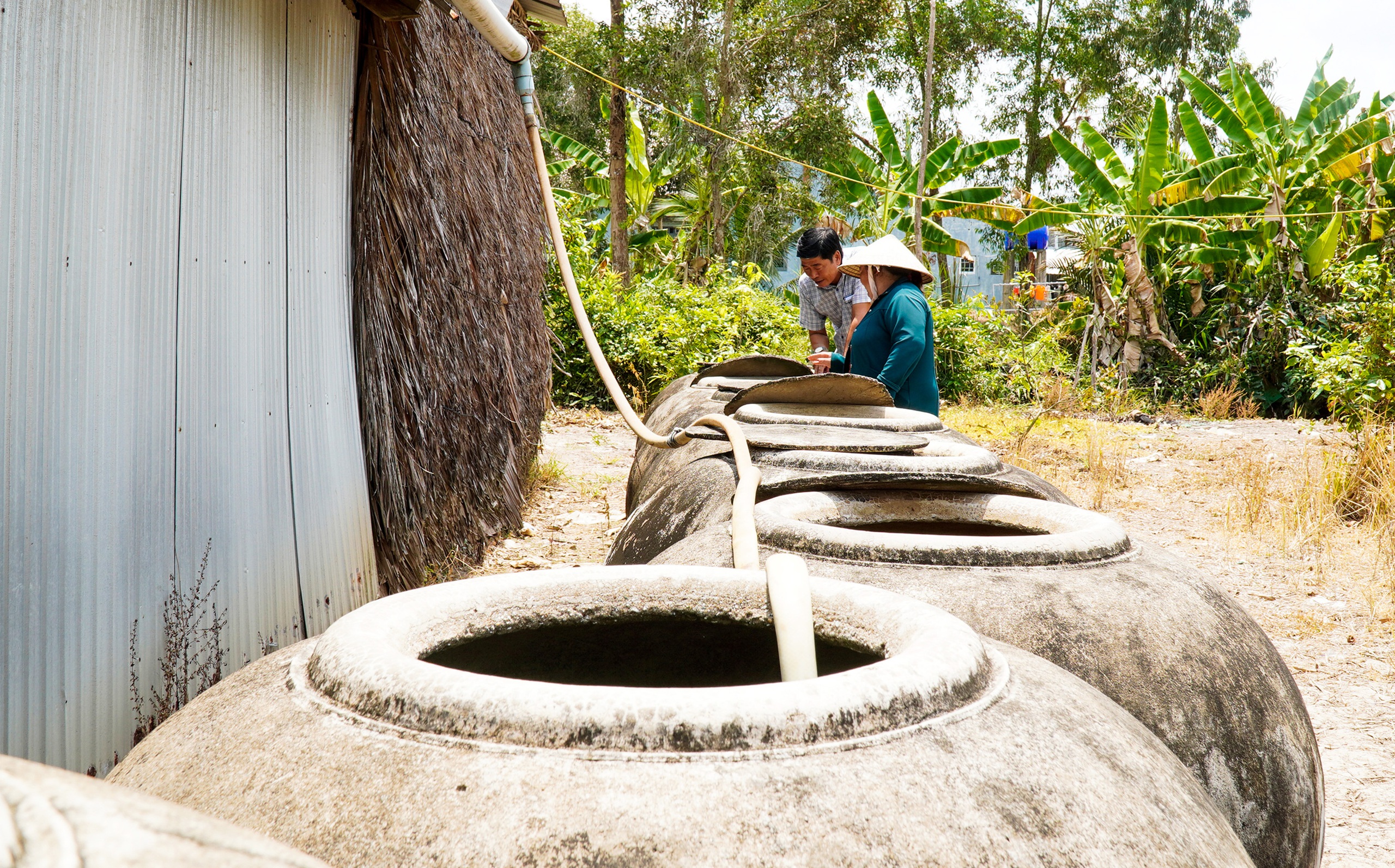 Miền Tây sống chung với hạn mặn - Ảnh 2. Miền Tây sống chung với hạn mặn - Ảnh 2.