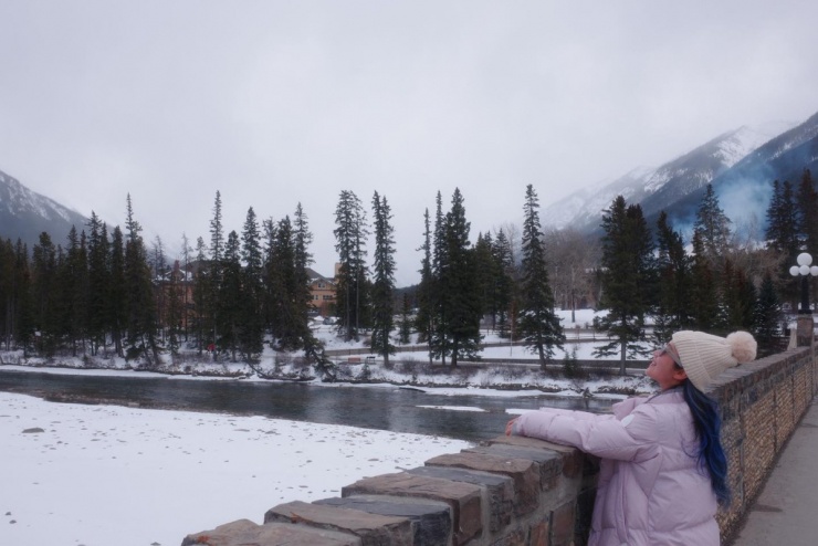 Vợ Phan Thành mê mẩn thị trấn cổ tích ở Canada 6 Vợ Phan Thành mê mẩn thị trấn cổ tích ở Canada - 5