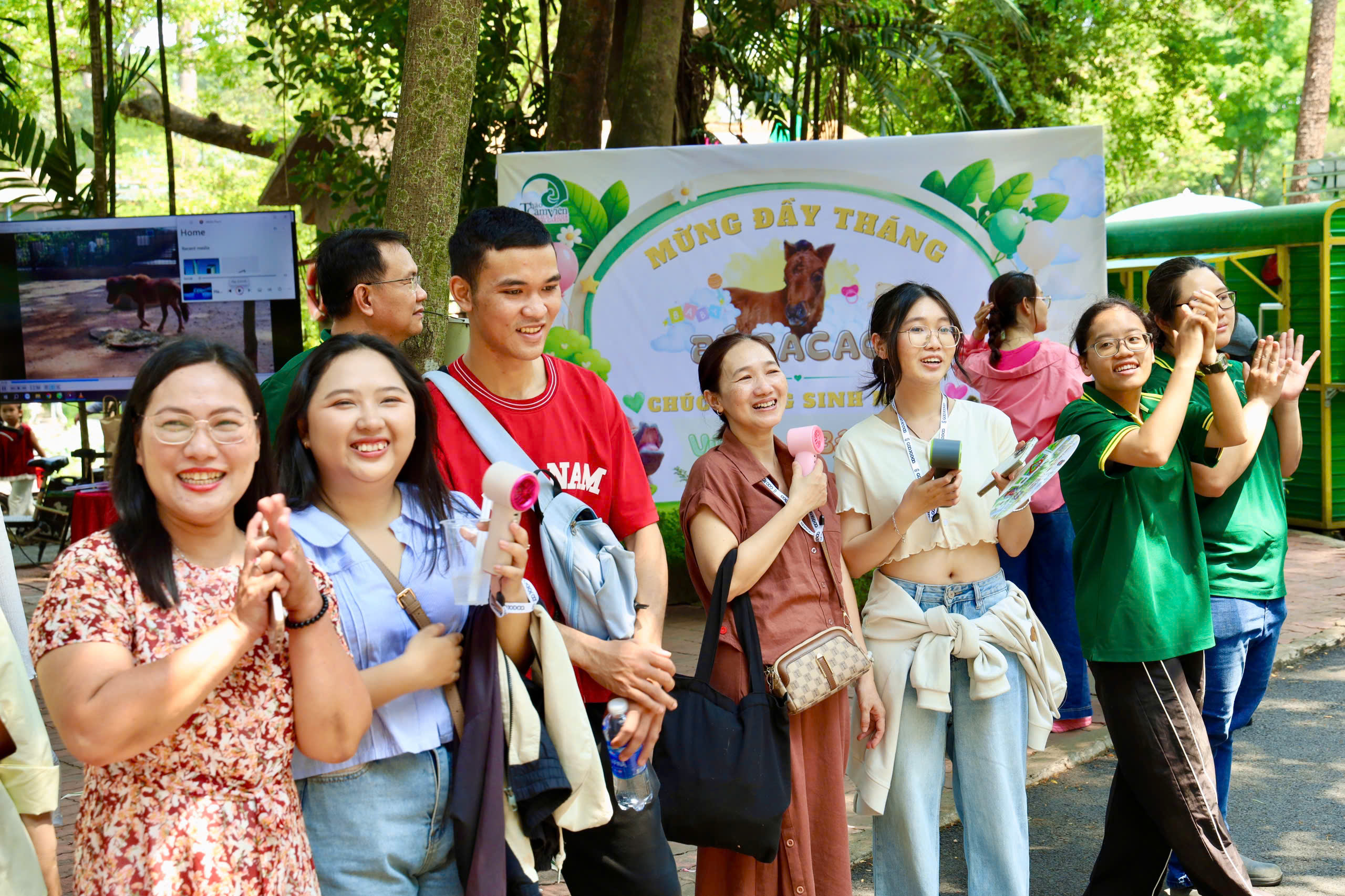 Ngựa lùn Cacao khỏe mạnh sau 1 tháng tuổi tại Thảo Cầm Viên 6 Ngựa lùn Cacao khỏe mạnh sau 1 tháng tuổi tại Thảo Cầm Viên - Ảnh 6.