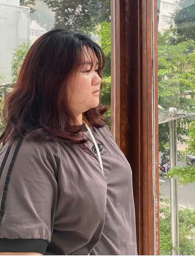 Cô gái 117 kg lột xác sau khi giảm một nửa trọng lượng 4 Mai Trâm trước khi giảm cân. Ảnh: Nhân vật cung cấp