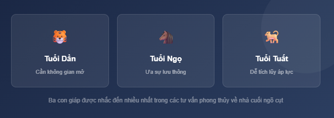 3 con giáp nên TRÁNH mua nhà cuối ngõ cụt- Ảnh 1.