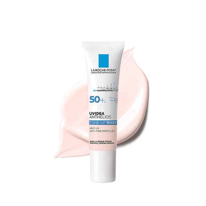 La Roche-Posay Anthelios Uvidea Tone-Up Rosy SPF50+.