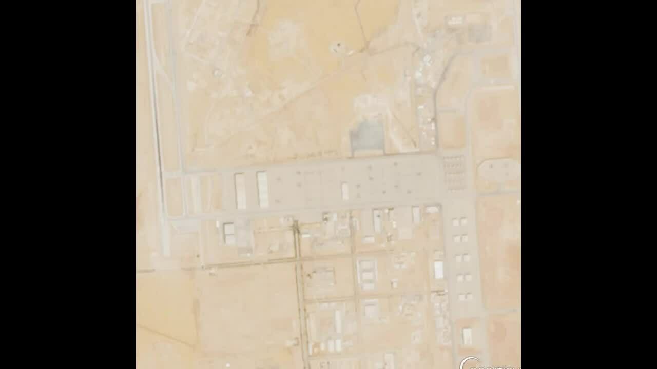 Ảnh vệ tinh 'radar, máy bay mắt thần' Mỹ trúng đòn của Iran