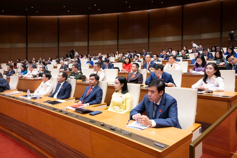 Báo cáo xác nhận tư cách 500 đại biểu Quốc hội khóa XVI - Ảnh 1.