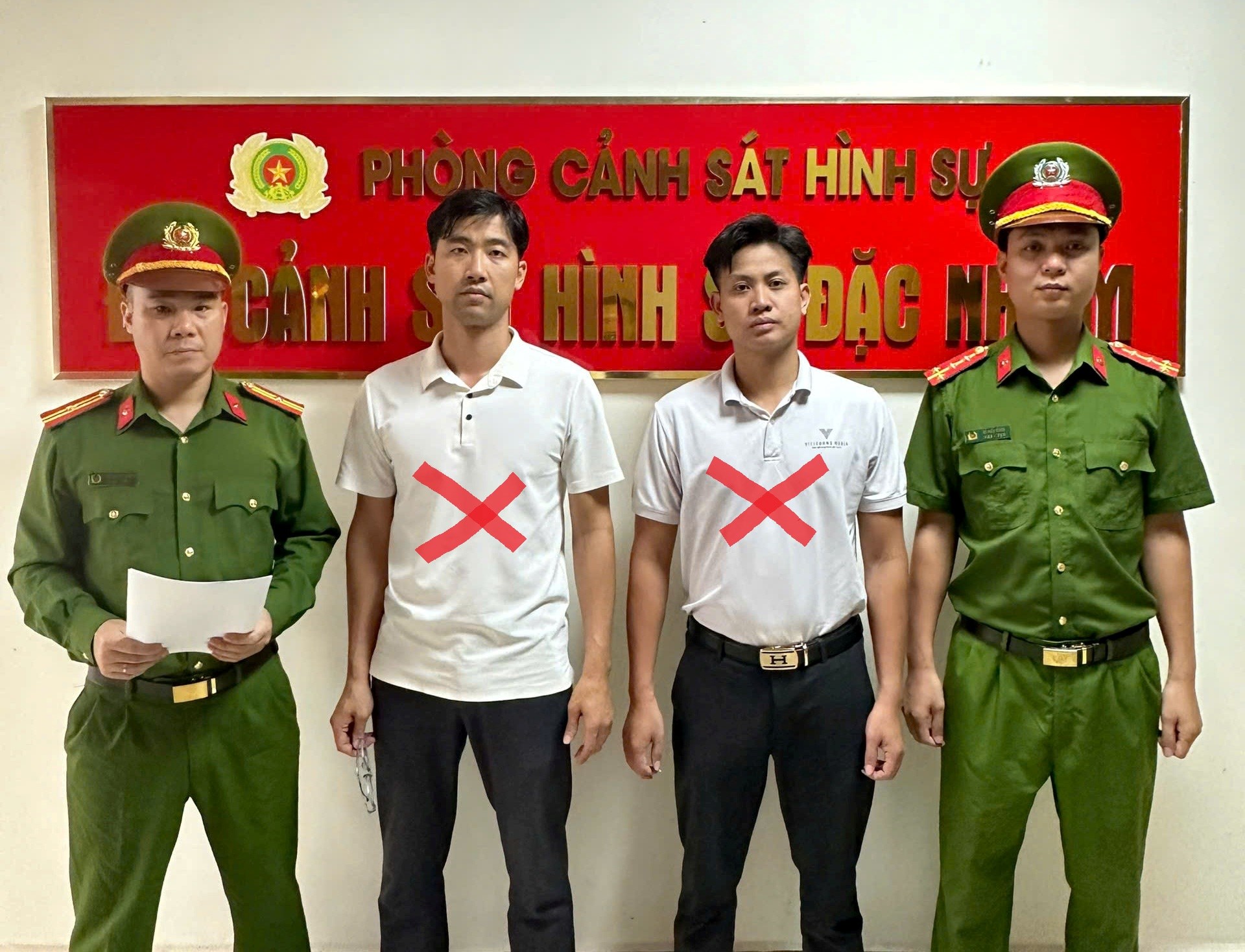 Bắt giám đốc, phó giám đốc Công ty truyền thông và sự kiện Vietcomms - Vietcomms Media 1 hải phòng - Ảnh 1.