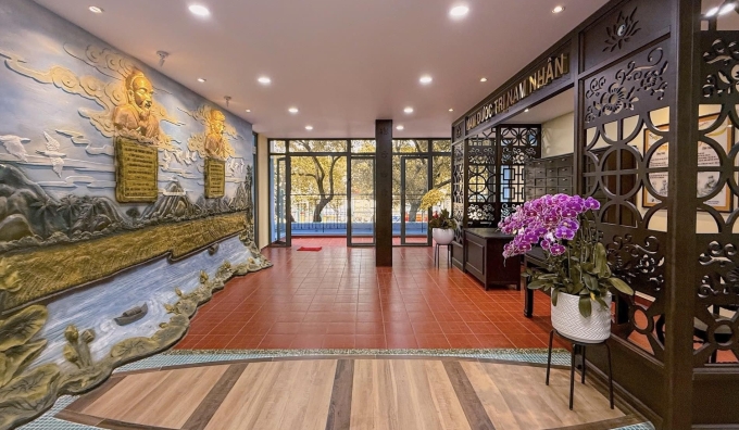 Một góc không gian điều trị hiện nay của Bệnh viện Y học cổ truyền TP HCM. Ảnh: Hạnh Nguyễn