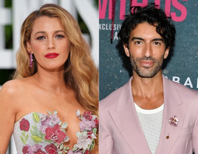 Blake Lively và Justin Baldoni. Ảnh: AP