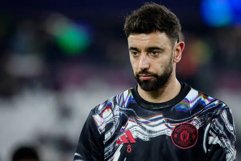 Bruno Fernandes muốn MU chiêu mộ người đồng hương Mateus Fernandes. ẢNH: MIRROR/GETTY bruno-fernandes-mu.jpg