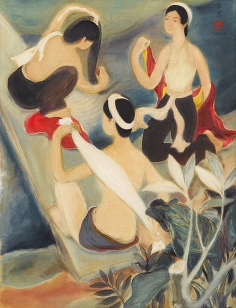 Bức Khỏa thân và loạt kiệt tác triệu USD của danh họa Lê Phổ - 1