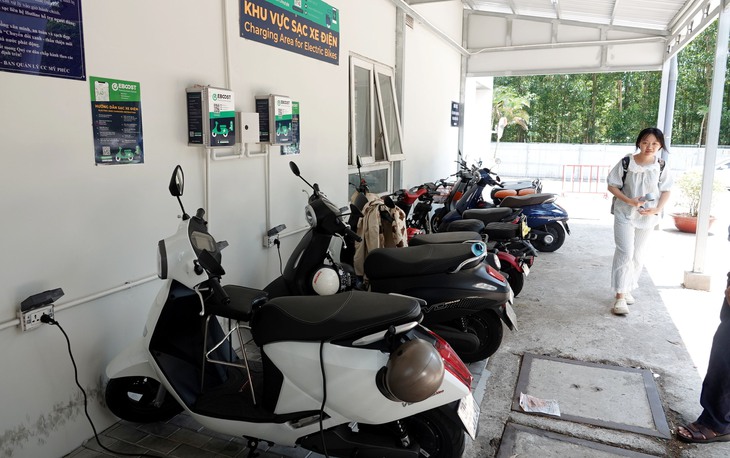 Chung cư phải có trạm sạc xe điện - Ảnh 1. xe điện - Ảnh 1.