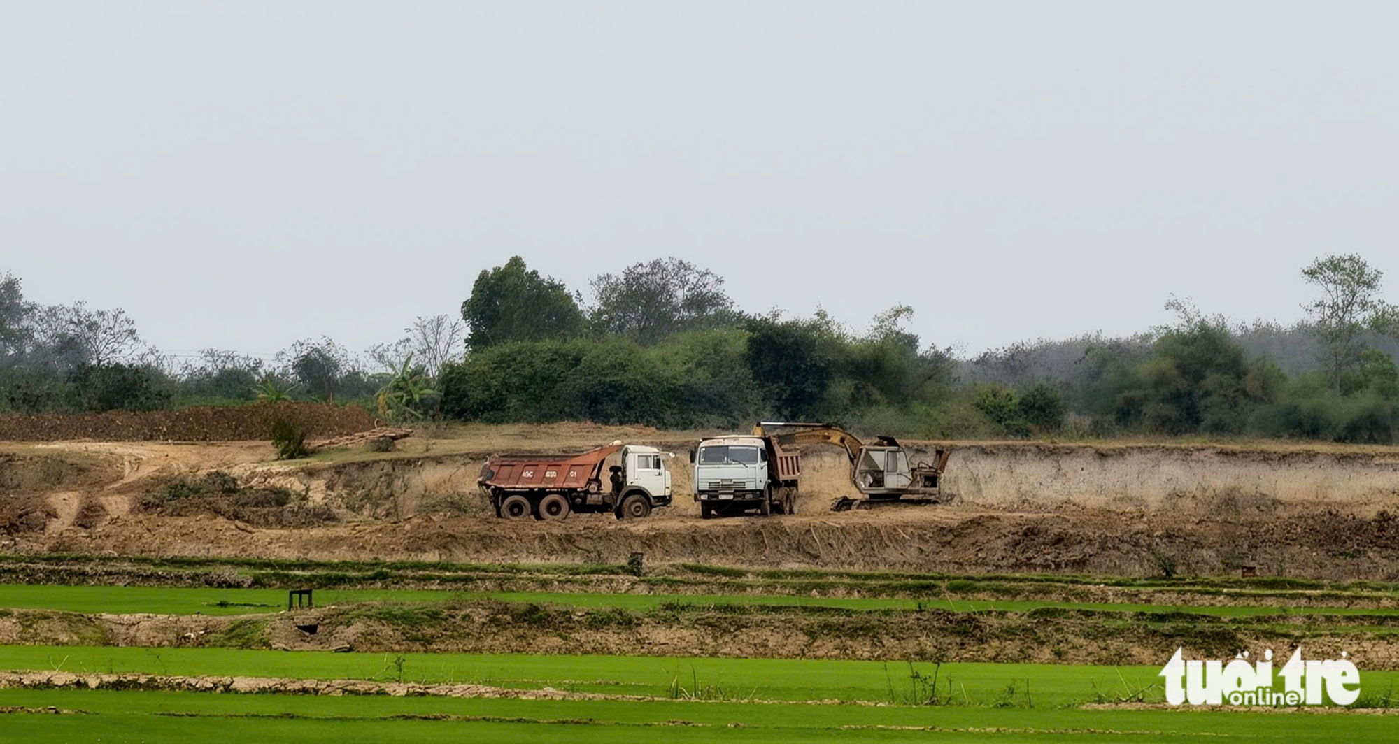 múc đất - Ảnh 2.