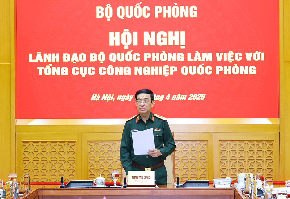 Đại tướng Phan Văn Giang: Đẩy mạnh chế tạo vũ khí hiện đại- Ảnh 1.