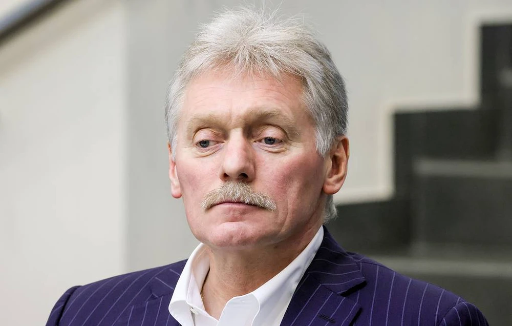 Phát ngôn viên Điện Kremlin Dmitry Peskov. Ảnh: TASS Iran Nga.jpg