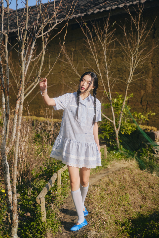 Diện váy suông tơ voan mát nhẹ, nàng tận hưởng thảnh thơi ngày nắng- Ảnh 8.