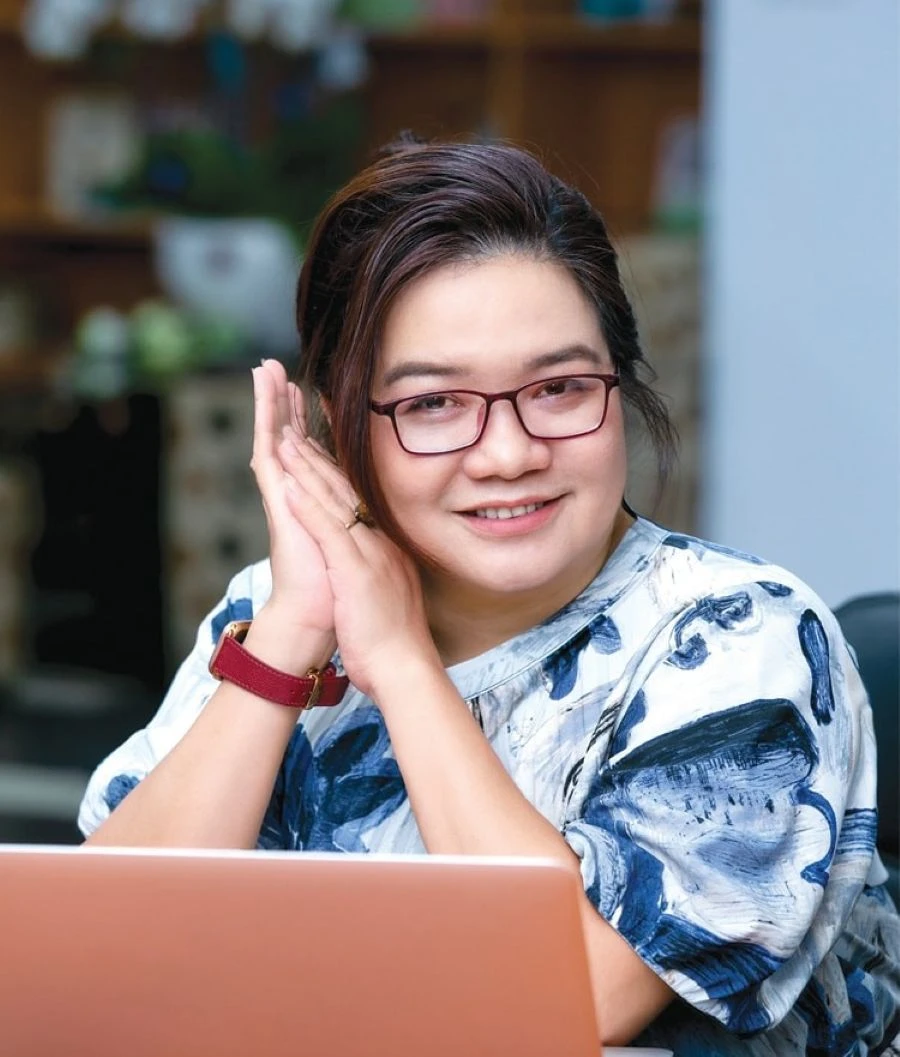 Bà Lâm Thúy Ái, Chủ tịch CLB Doanh nghiệp Mekong. hỗ trợ doanh nghiệp.jpg